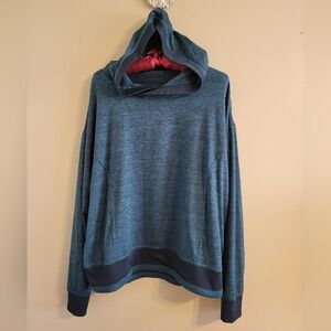 4/$15 SALE Mondetta | Hooded Performance Luxury Long Sleeve Top Gym Workout